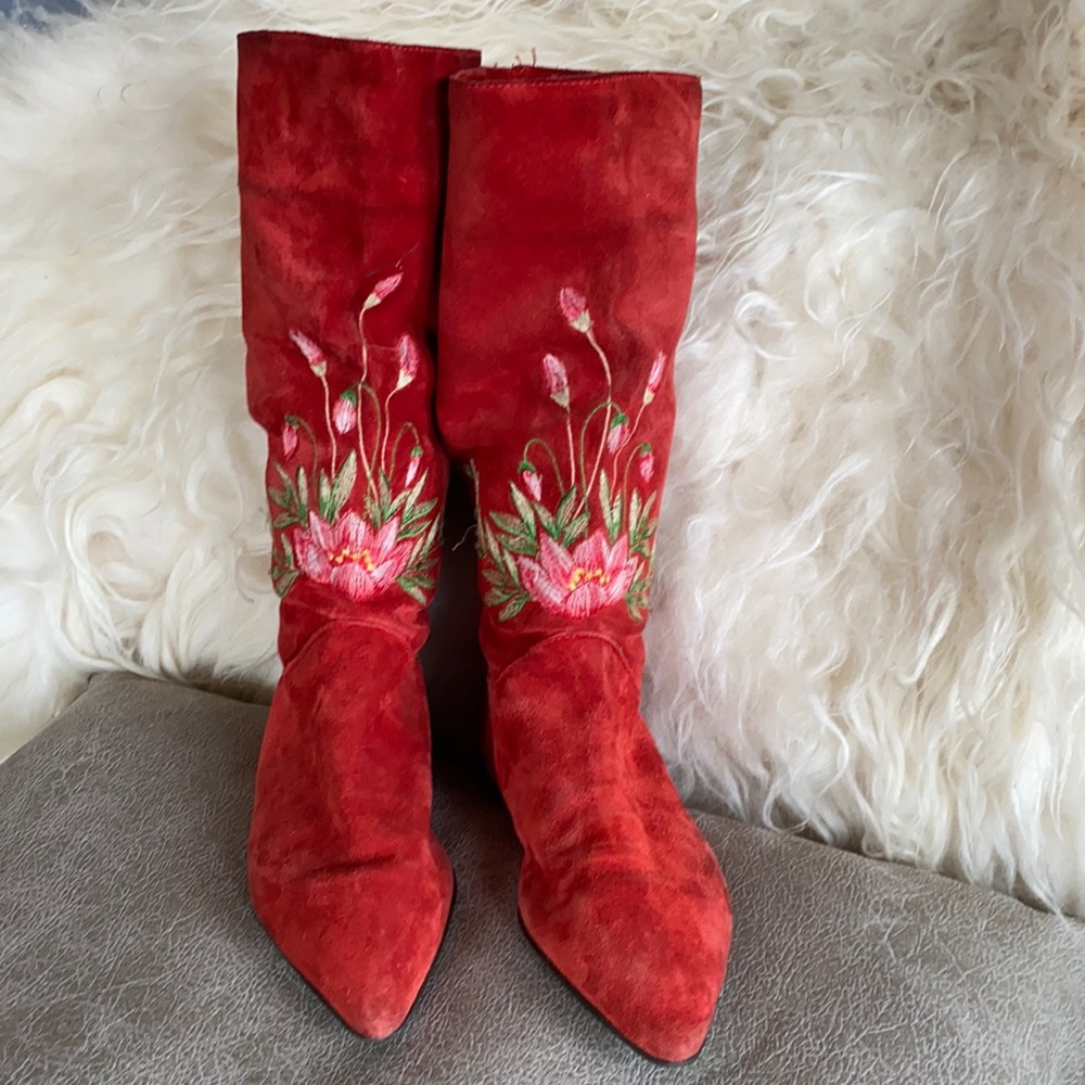 COPY - Beautiful Vintage lavorazione artigiana boots.